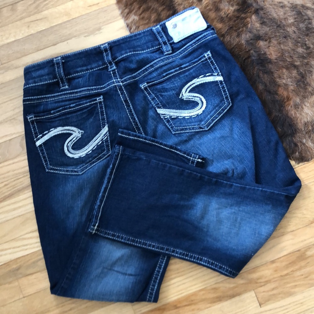 Silver Suki Mid Capri
